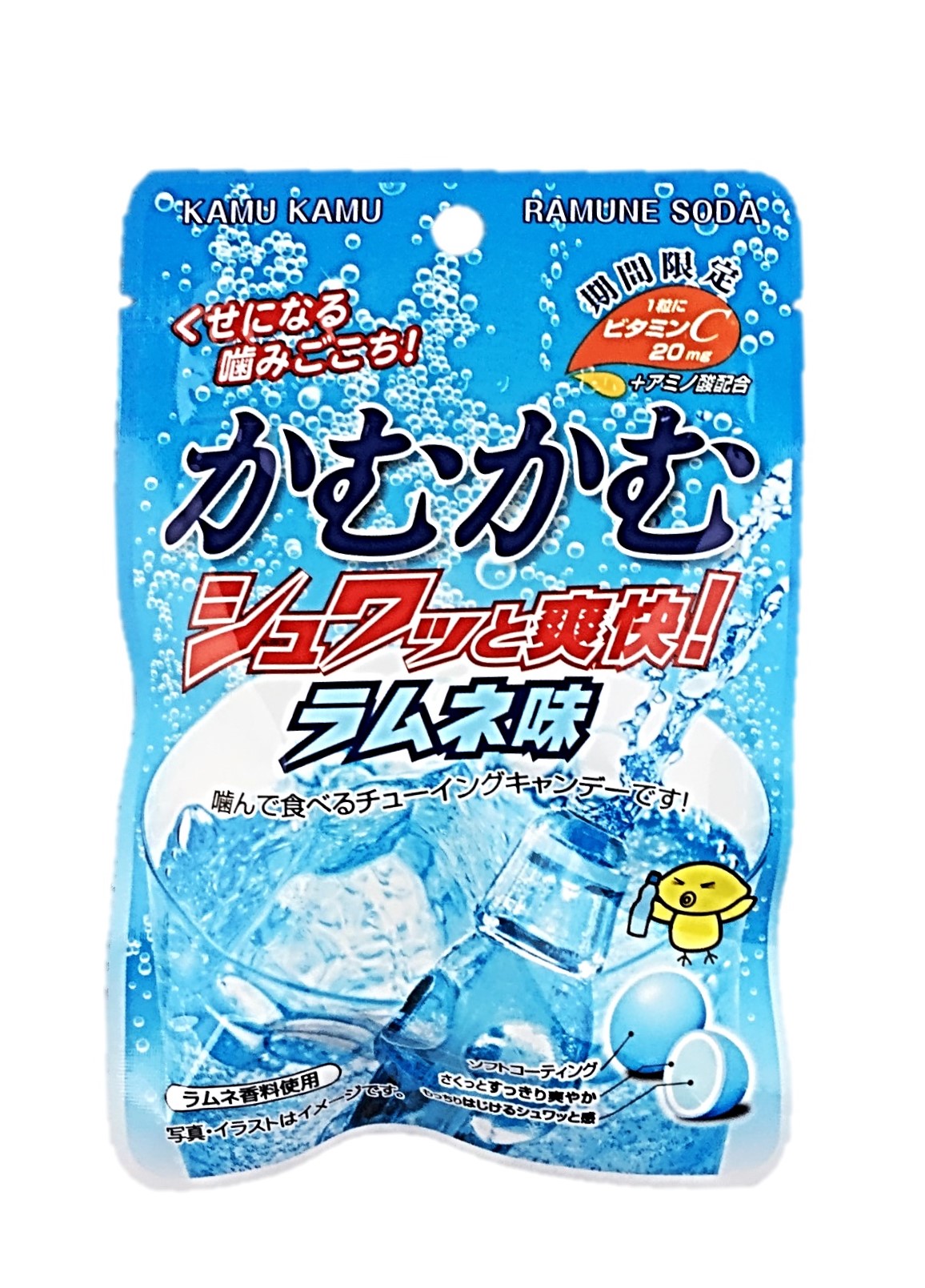 かむかむシュワッと爽快ラムネ30g かむ