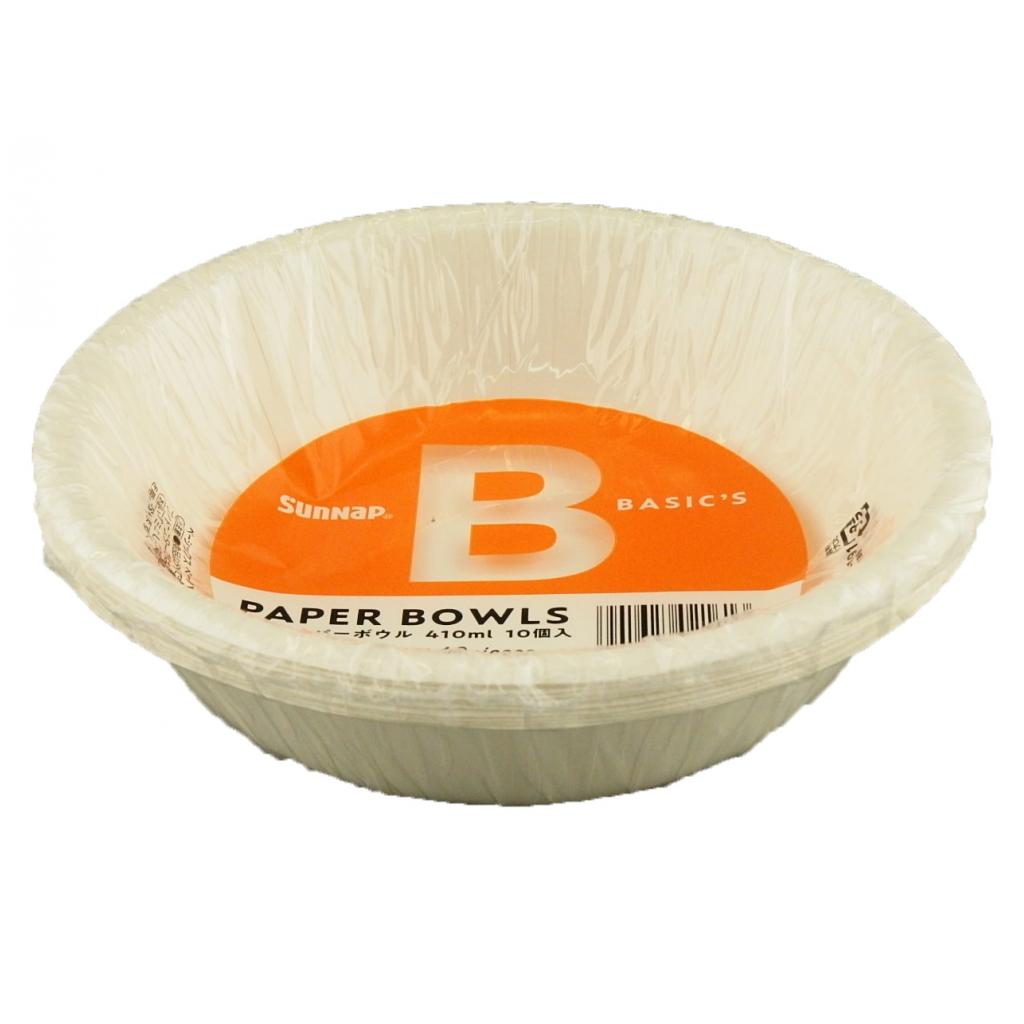 Bペーパーボウル410ml10個 サンナ