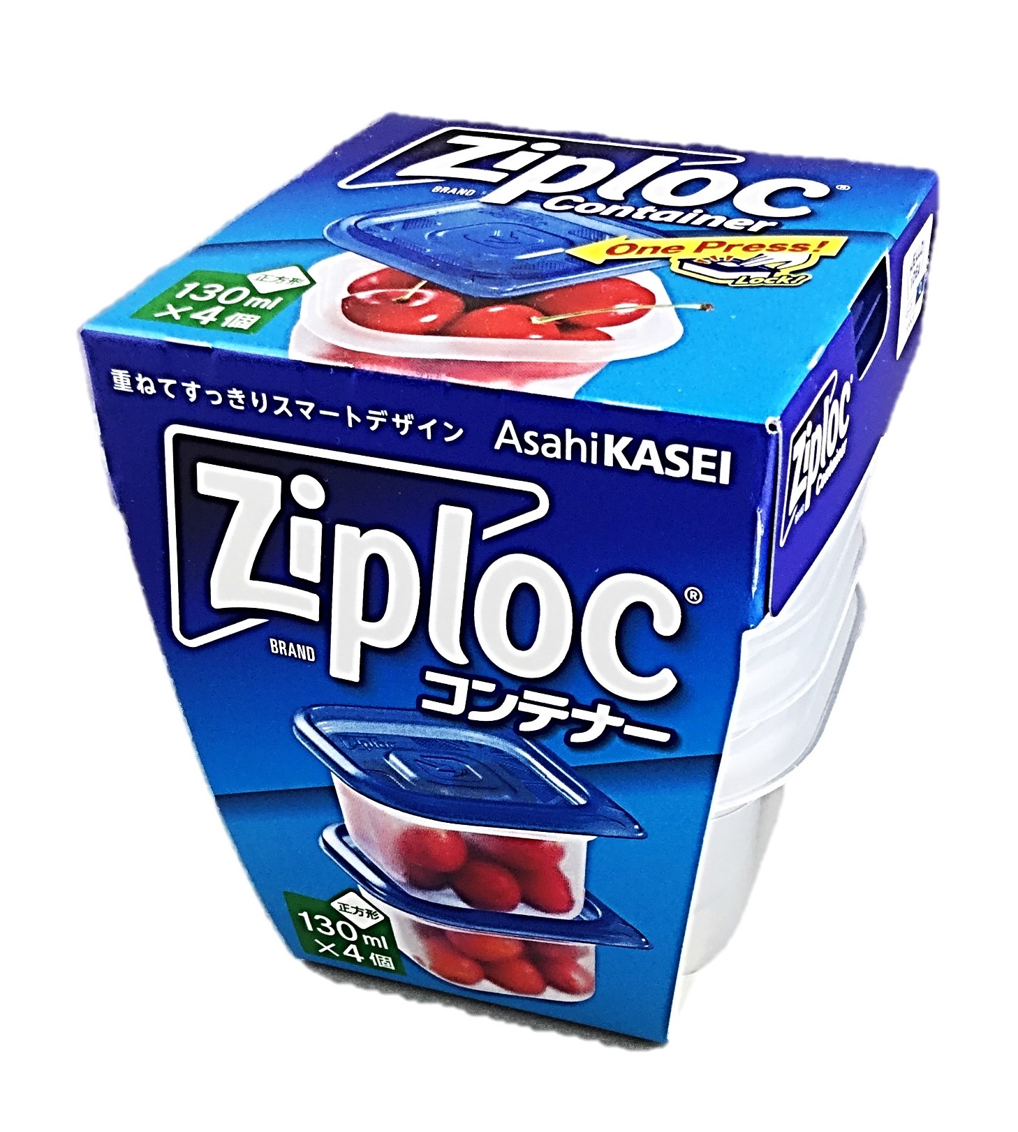 ジップロックコンテナー正方形4個入り 1
