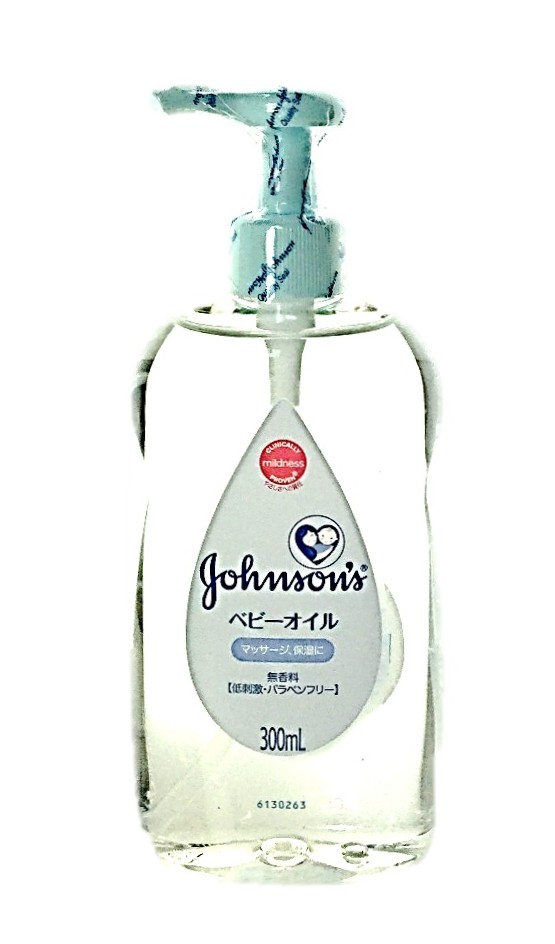 ジョンソンベビーオイル無香料300 J&J