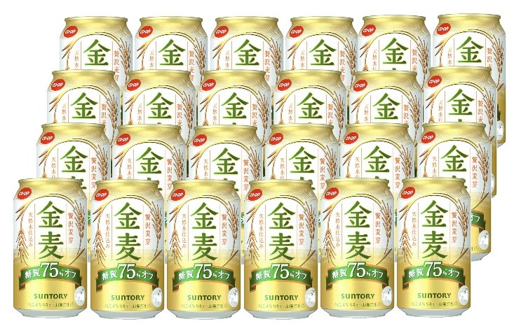 金麦糖質75%オフ350ml×6×4 コープ