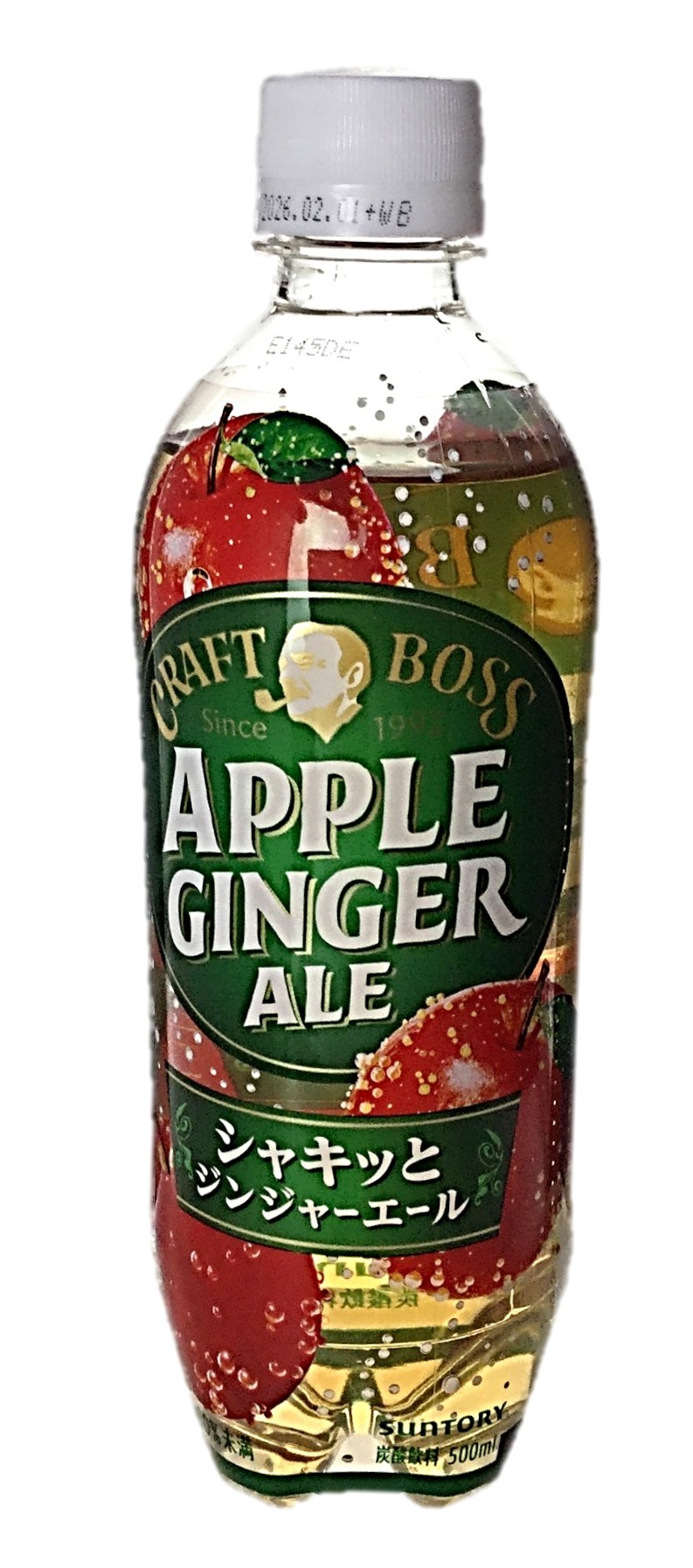 クラフトボスアップルジンジャー500ml