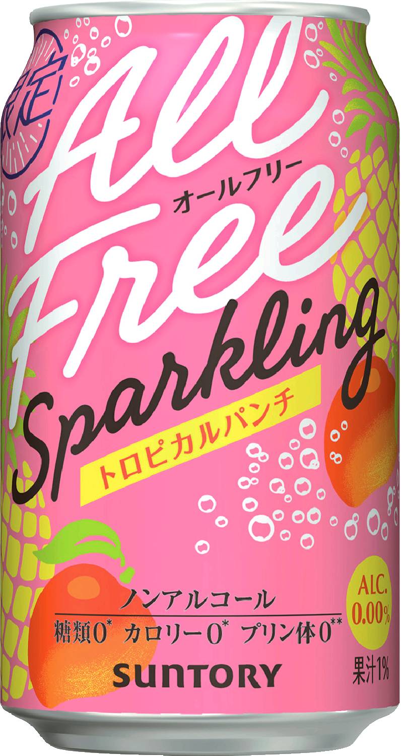 オールフリースパークリング トロピカル3