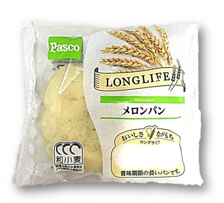 ロングライフ メロンパン1個 パスコ