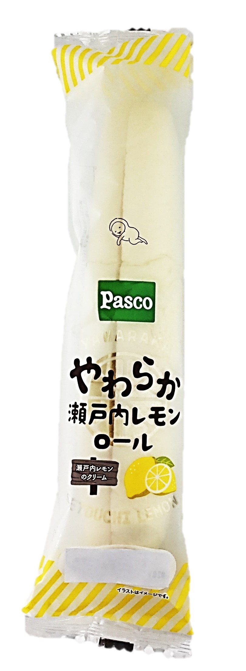 やわらか瀬戸内レモンロール1個 パスコ