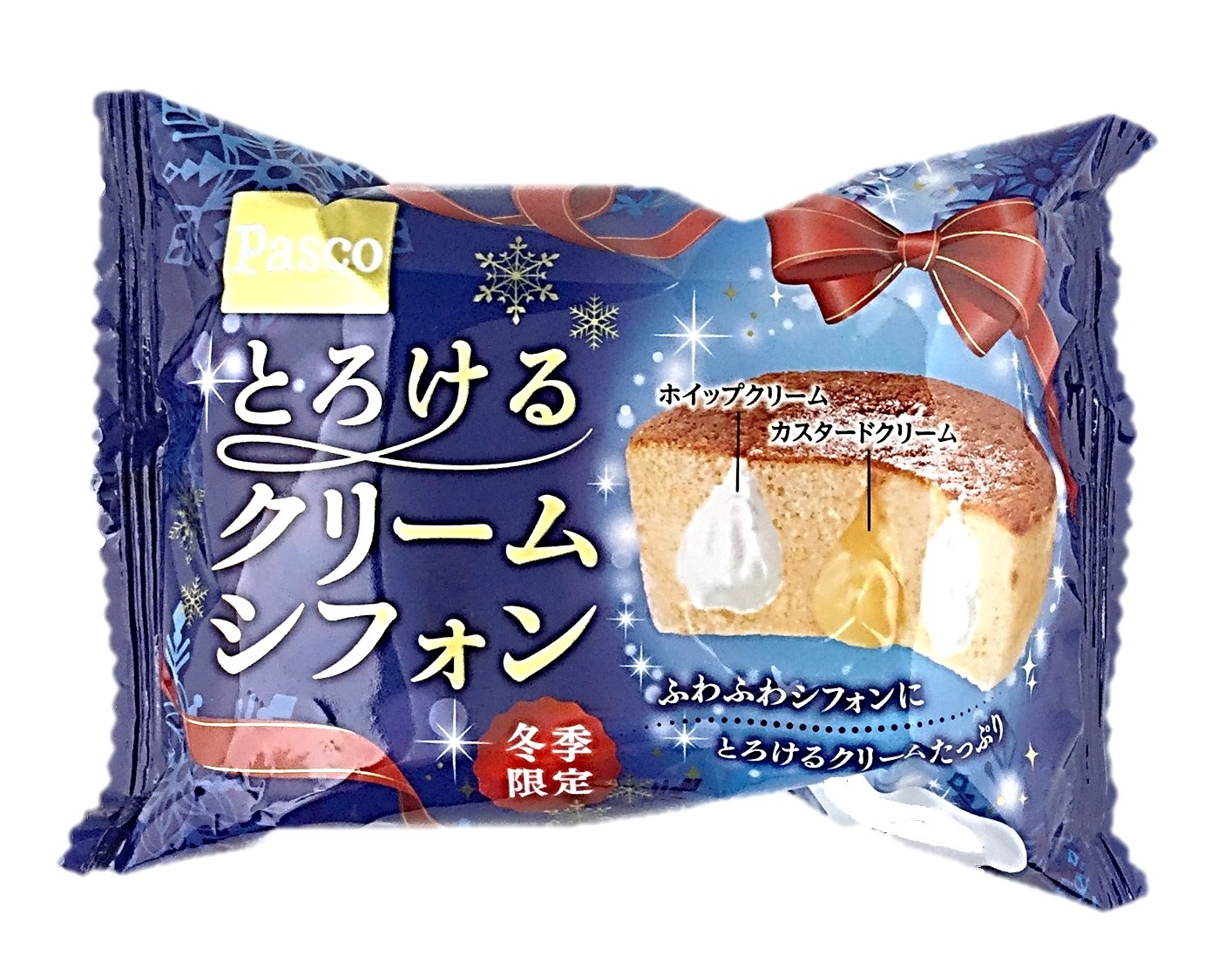 とろけるクリームシフォン1個 パスコ