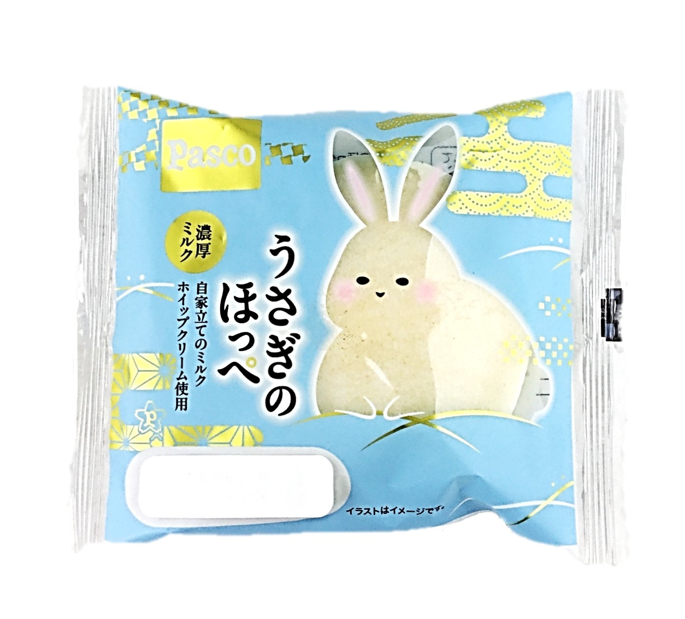 うさぎのほっぺ 濃厚ミルク1個 パスコ