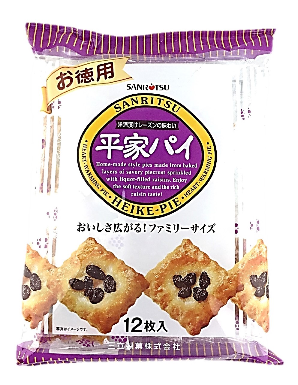 お徳用平家パイ12枚 三立製菓