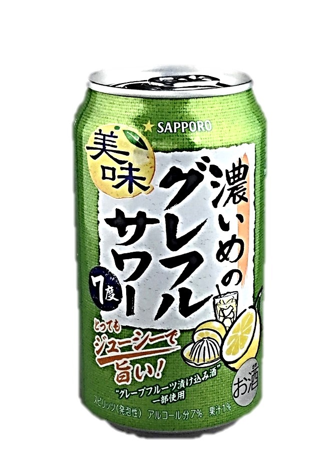 濃いめのグレフルサワー350ml サッポ