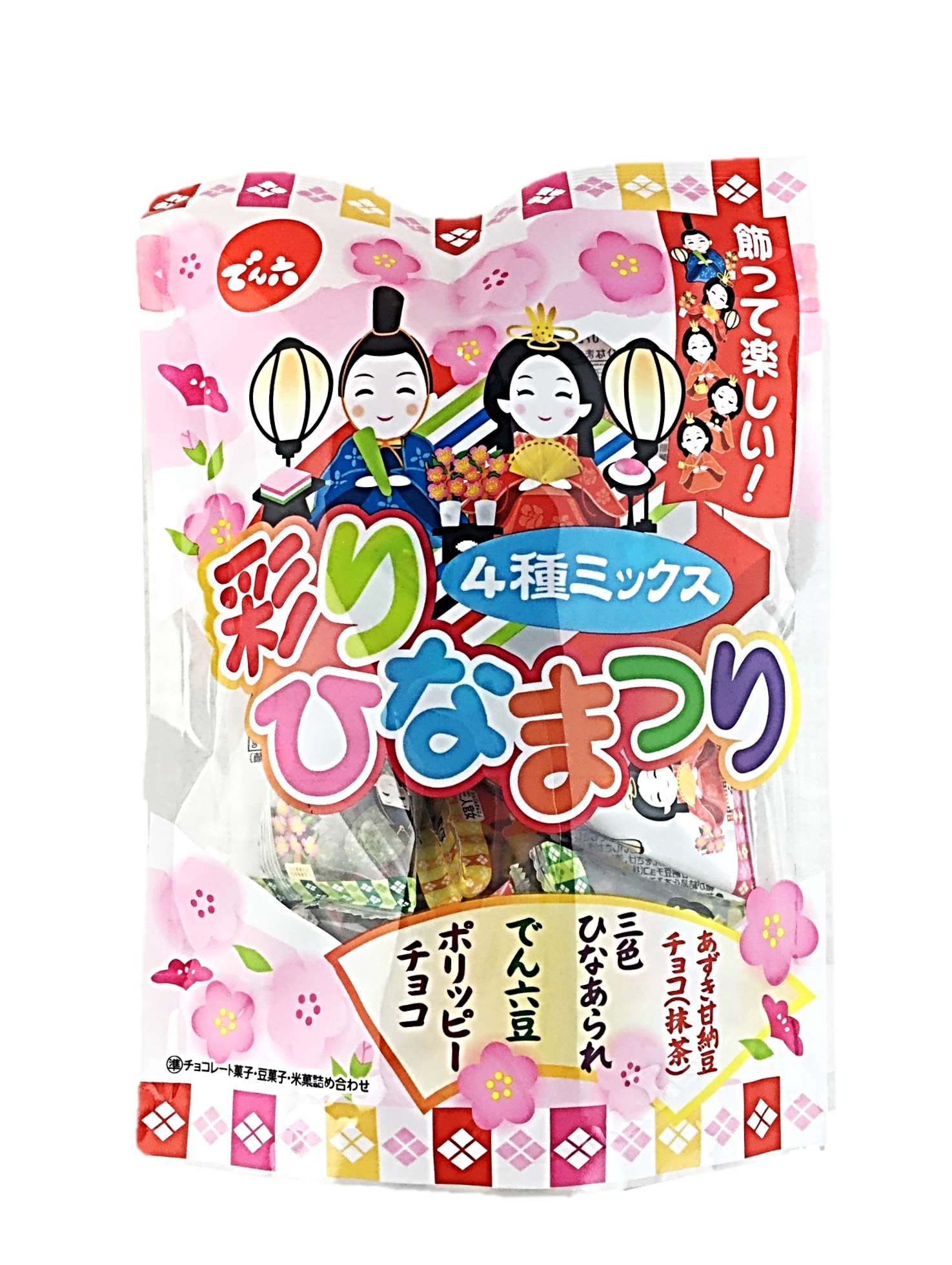 彩りひなまつり120g でん六