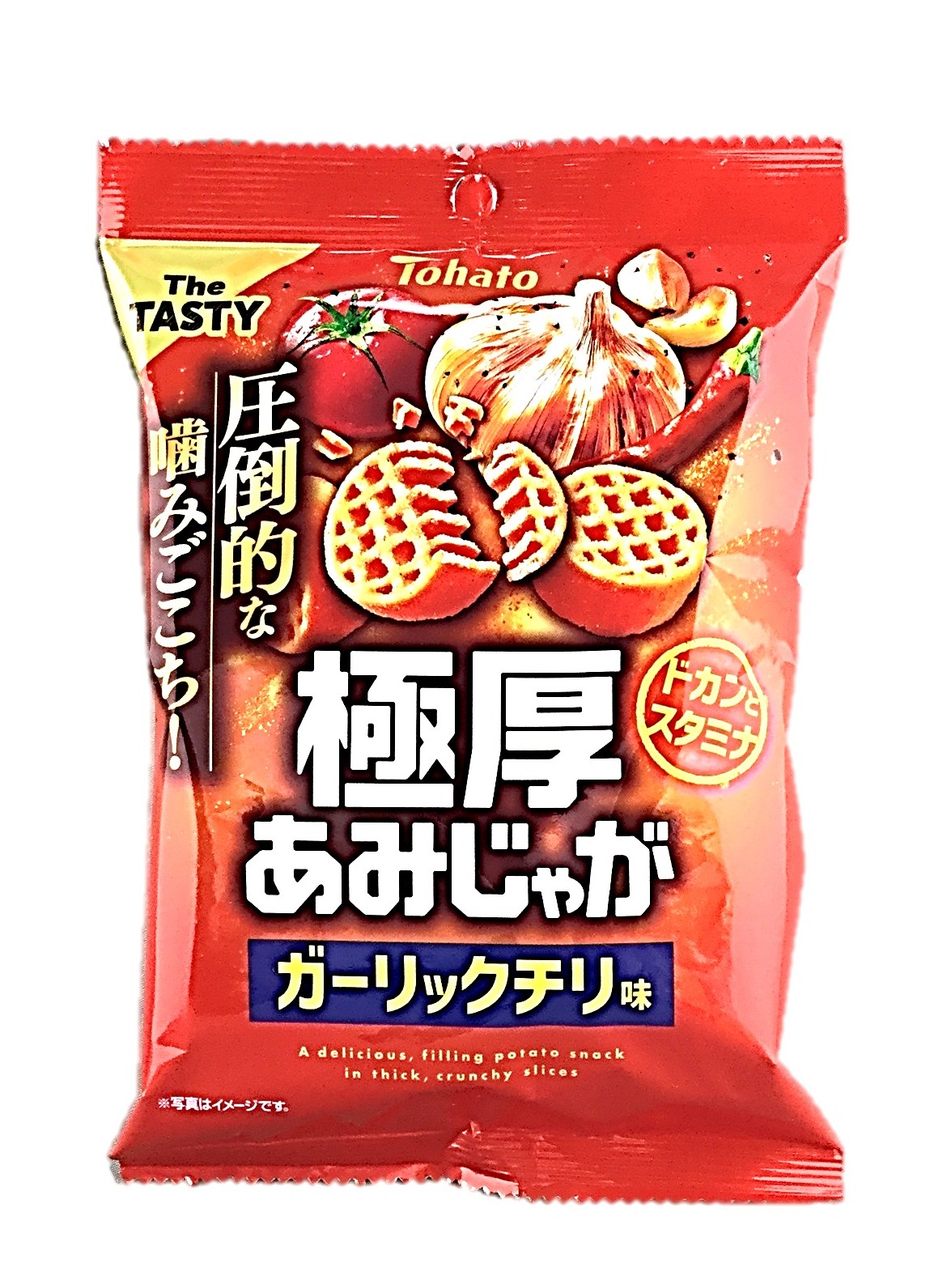 極厚あみじゃが ガーリックチリ味45g