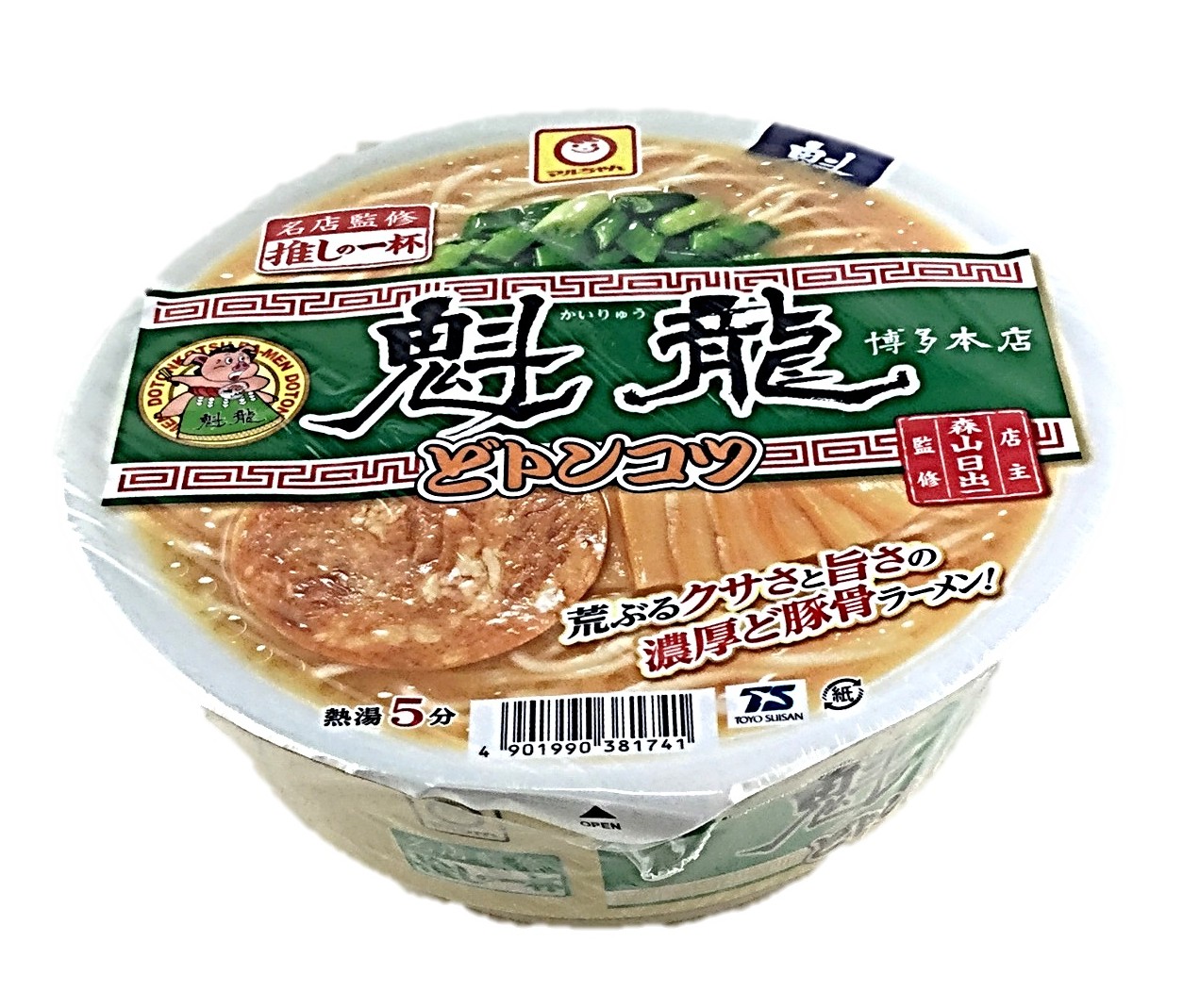 推しの一杯魁龍どトンコツ124g 東洋水