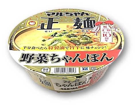 マルちゃん正麺カップ 旨辛野菜ちゃんぽん