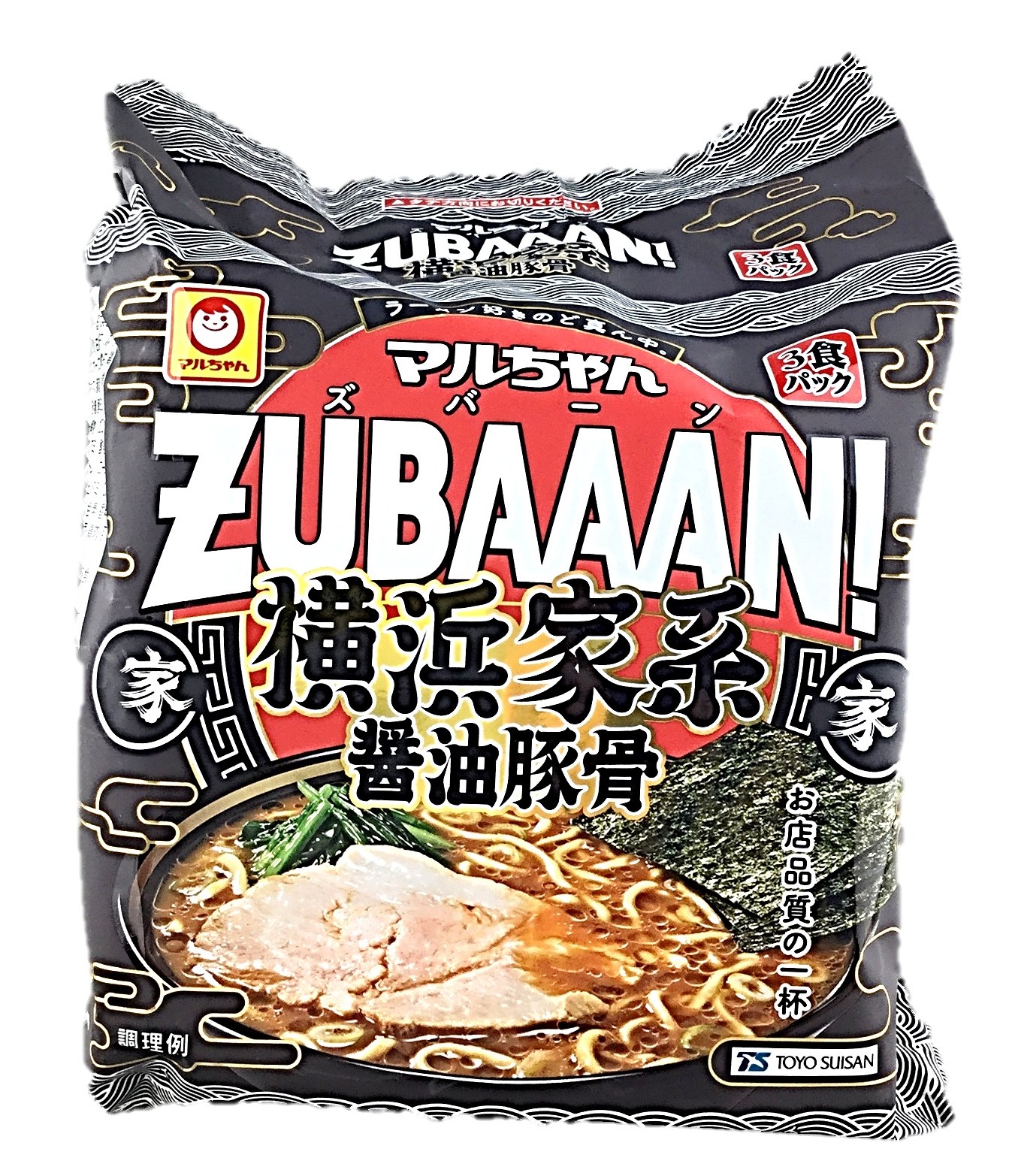 ZUBAAAN!横浜家系醤油豚骨130g