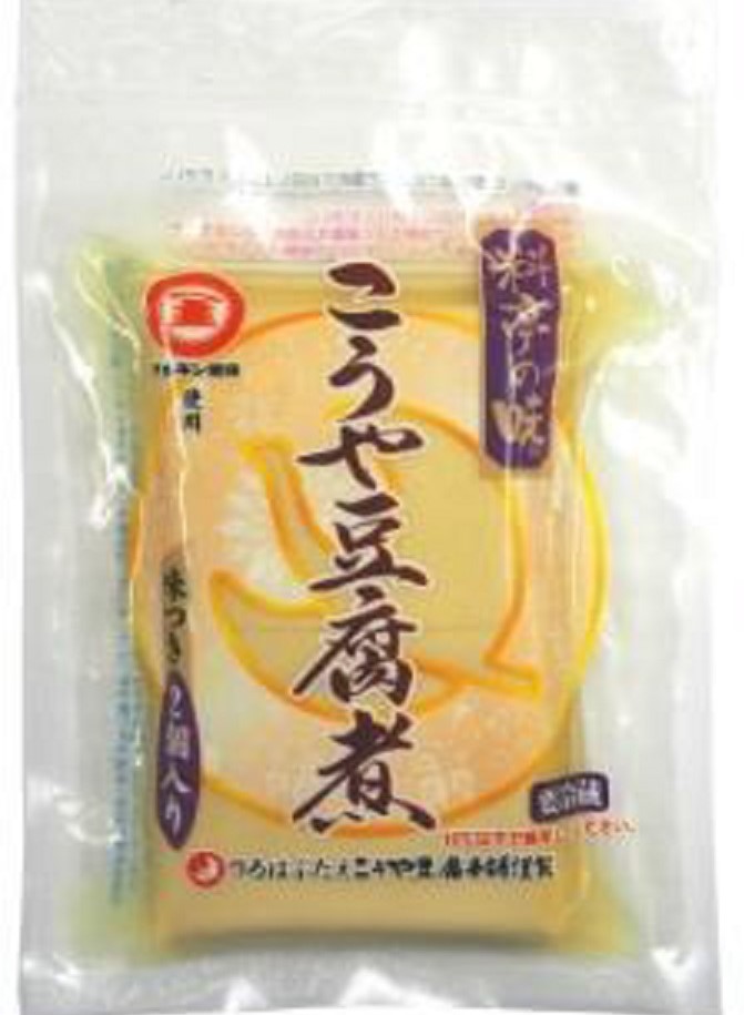 こうや豆腐煮2枚200g 登喜和