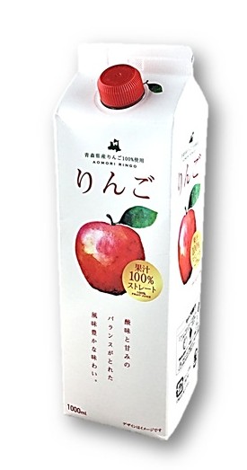 青森県産りんご100%1000ml トモ