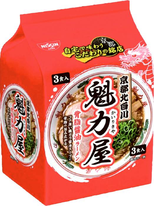 魁力屋 背脂醤油 3食パック103gX3