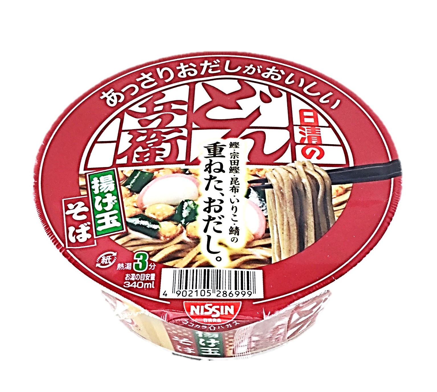 あっさりおいしいどん兵衛 揚げ玉そば69