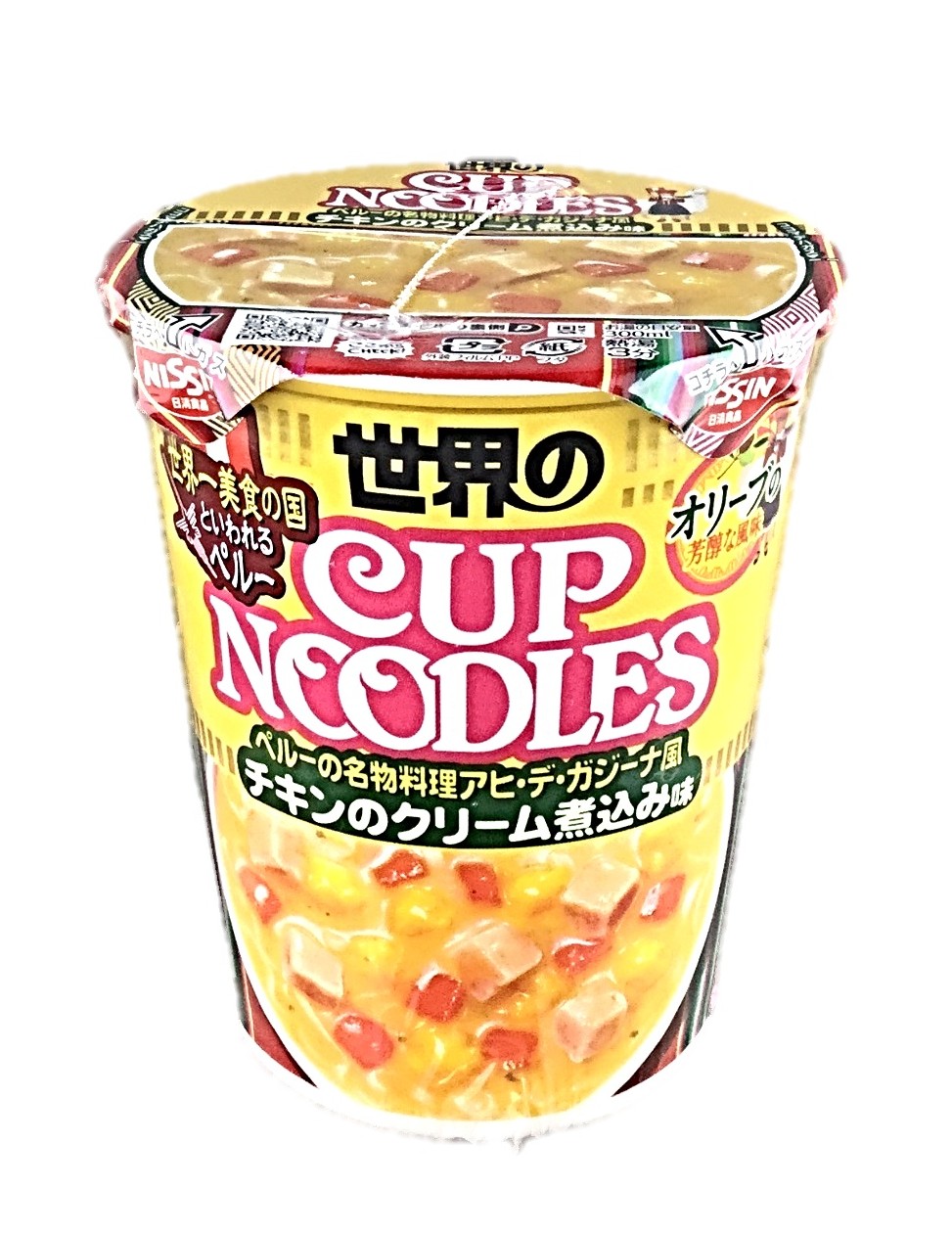 カップヌードル ペルー式チキンのクリーム
