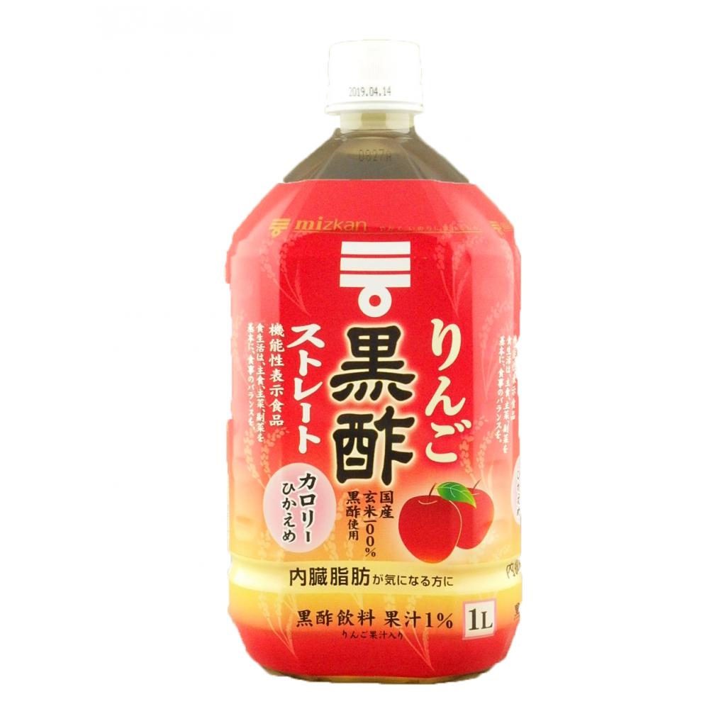 りんご黒酢 ストレート1000ml ミツ