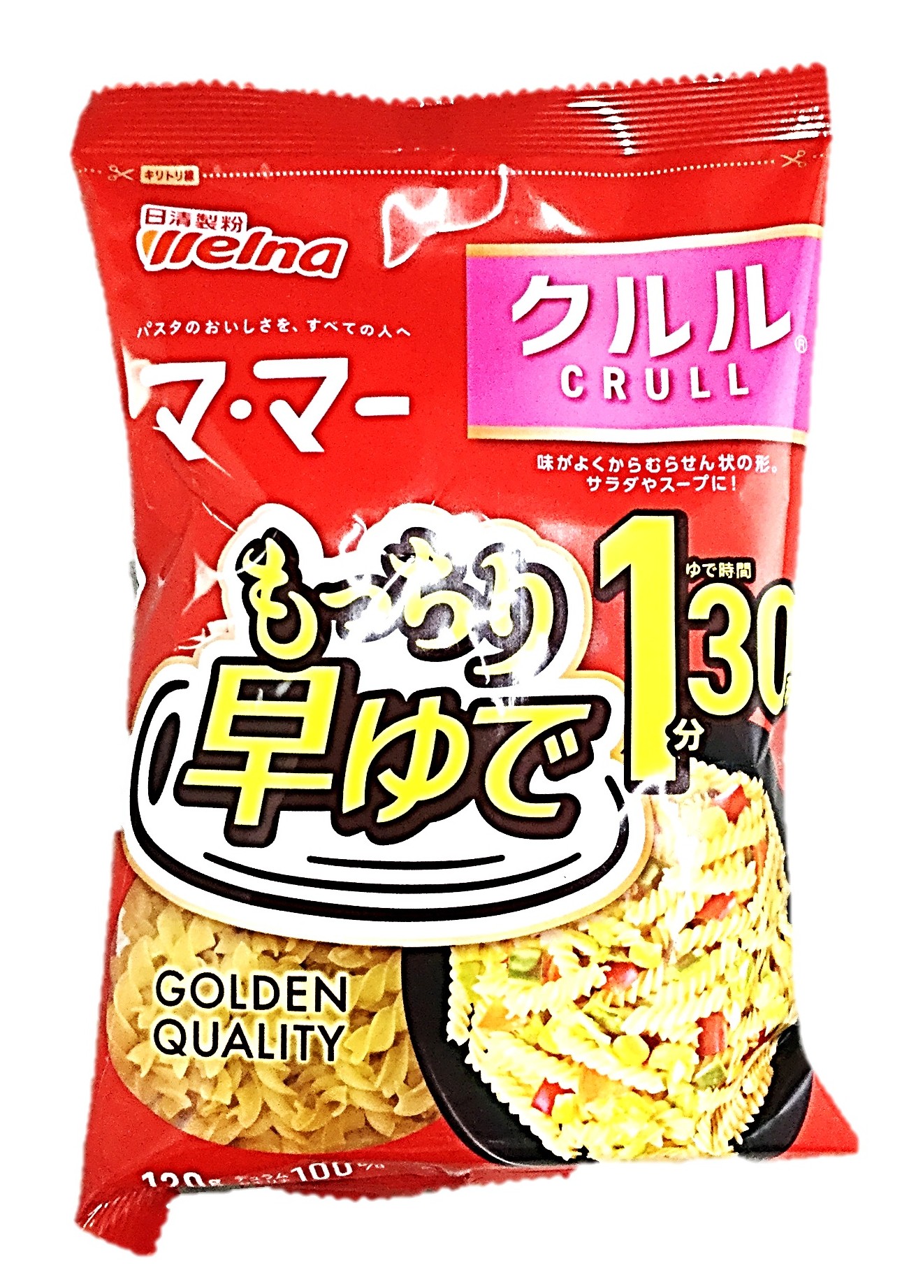 マ・マー 早ゆで1分30秒クルル120g
