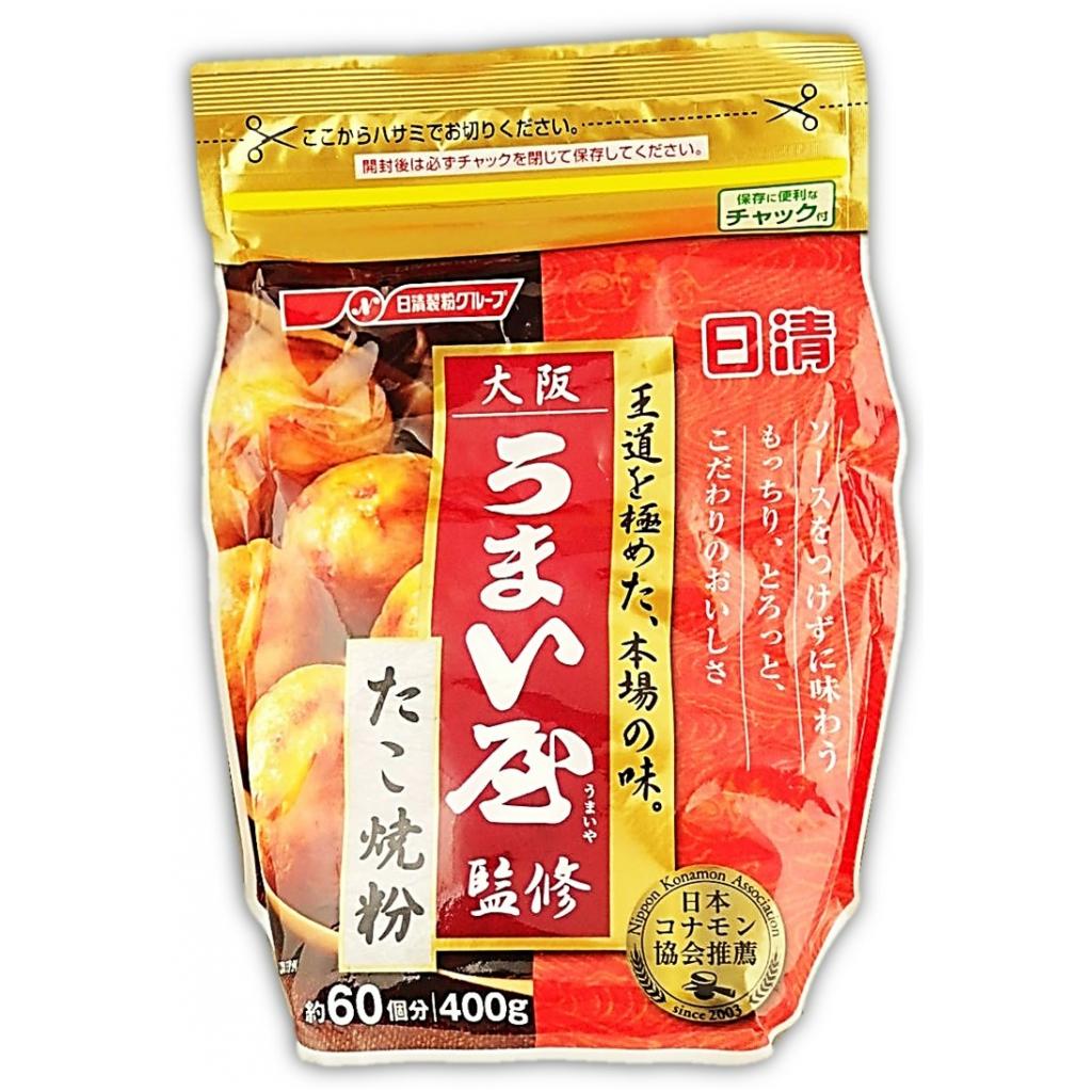 大阪うまい屋監修 たこ焼粉400g 日清