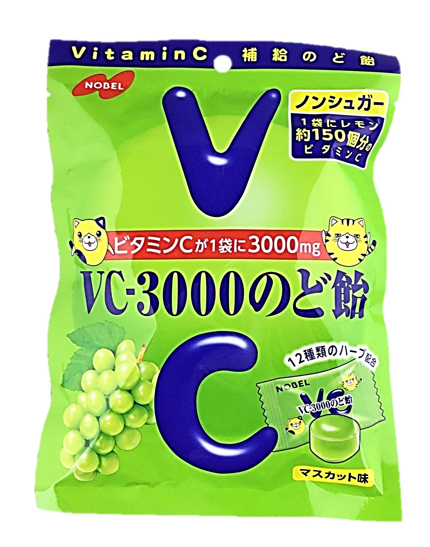 VC-3000のど飴 マスカット味90g