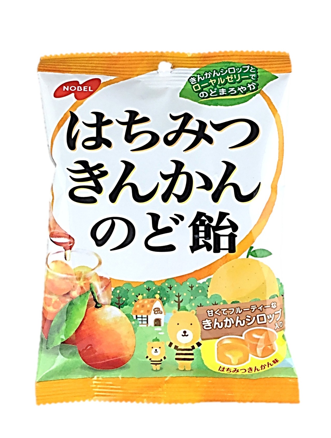はちみつきんかんのど飴110g ノーベル