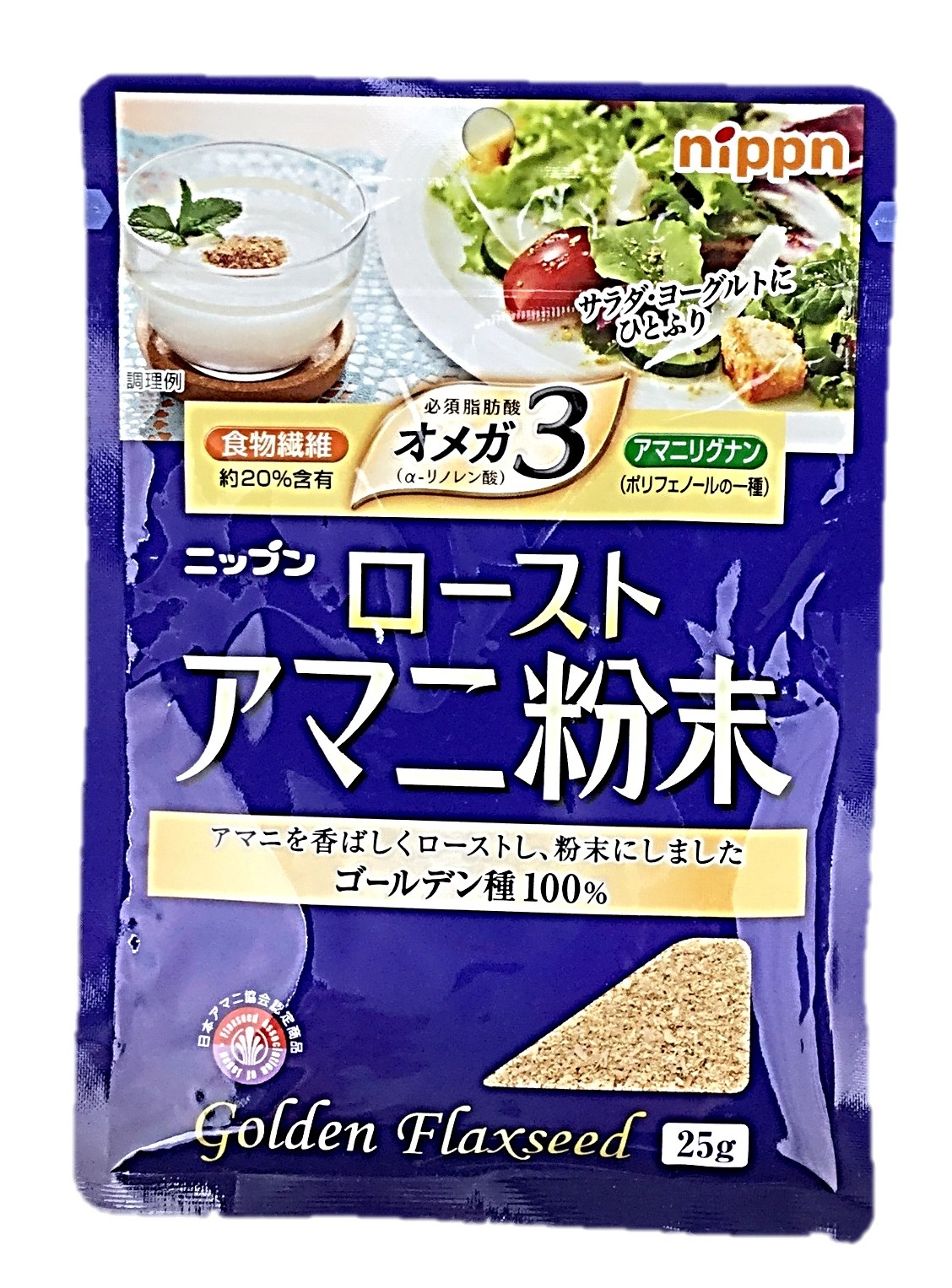 ローストアマニ粉末25g ニップン