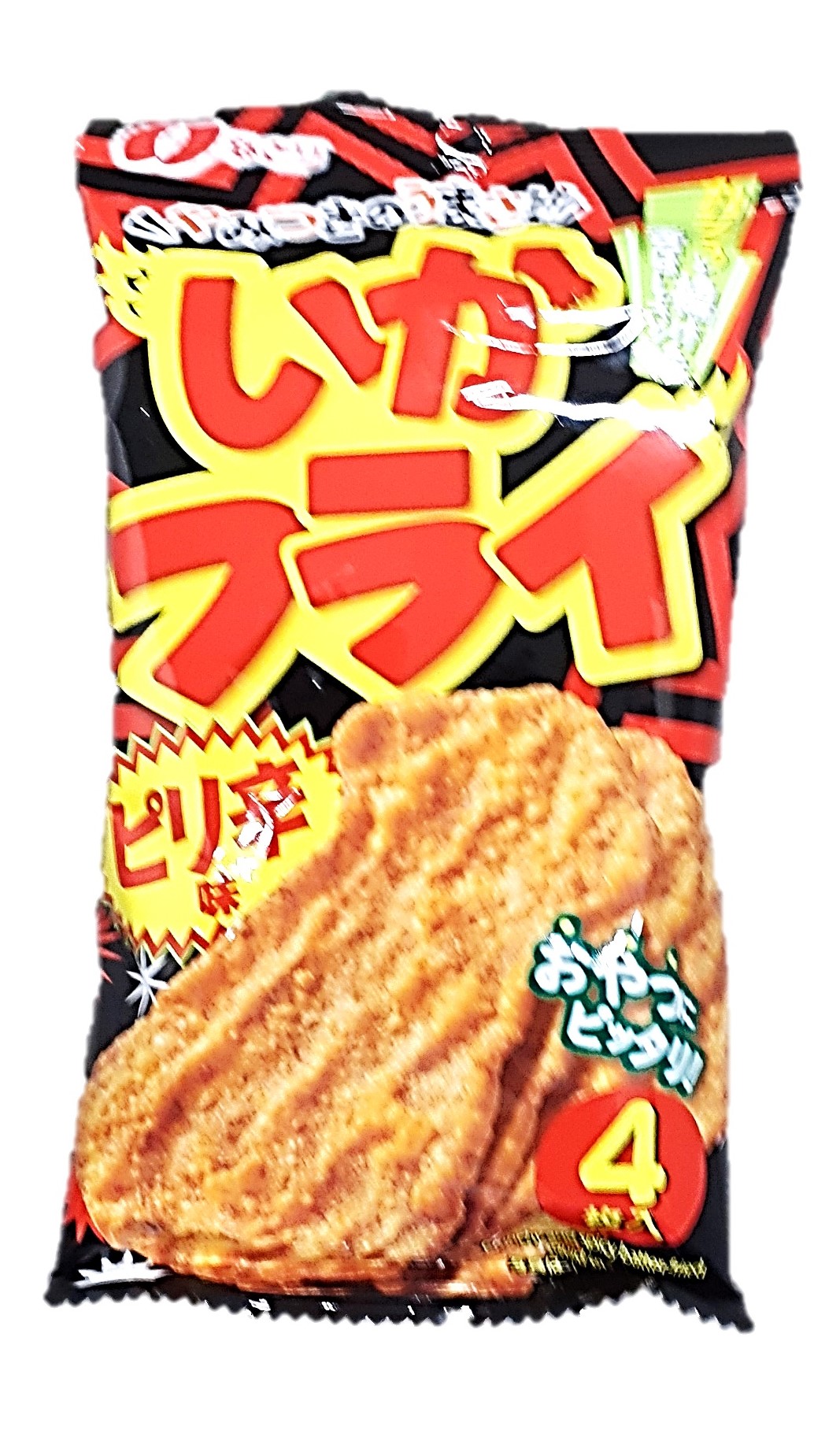 いかフライピリ辛味4枚 なとり