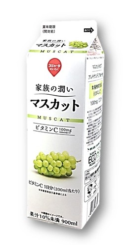 家族の潤いマスカット900ml スジャー