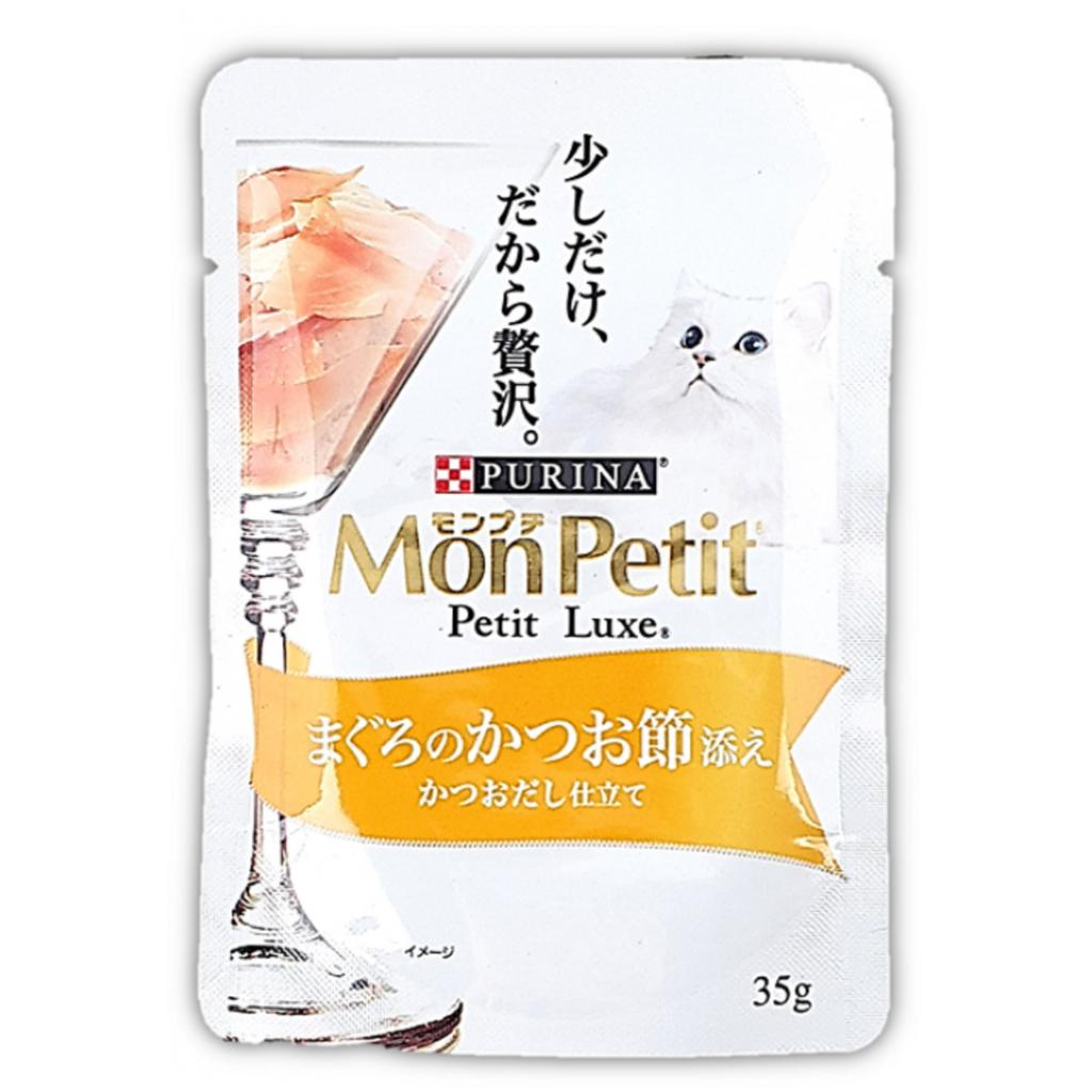 モンプチPリュクスまぐろかつお35g ネ