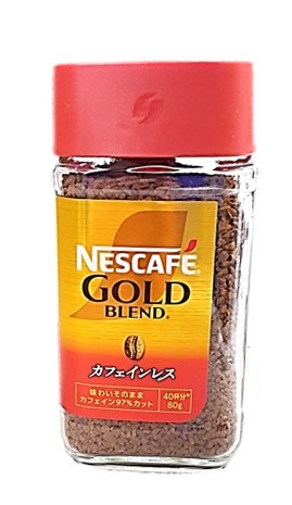 ゴールドブレンドカフェインレス80g ネスレ日本