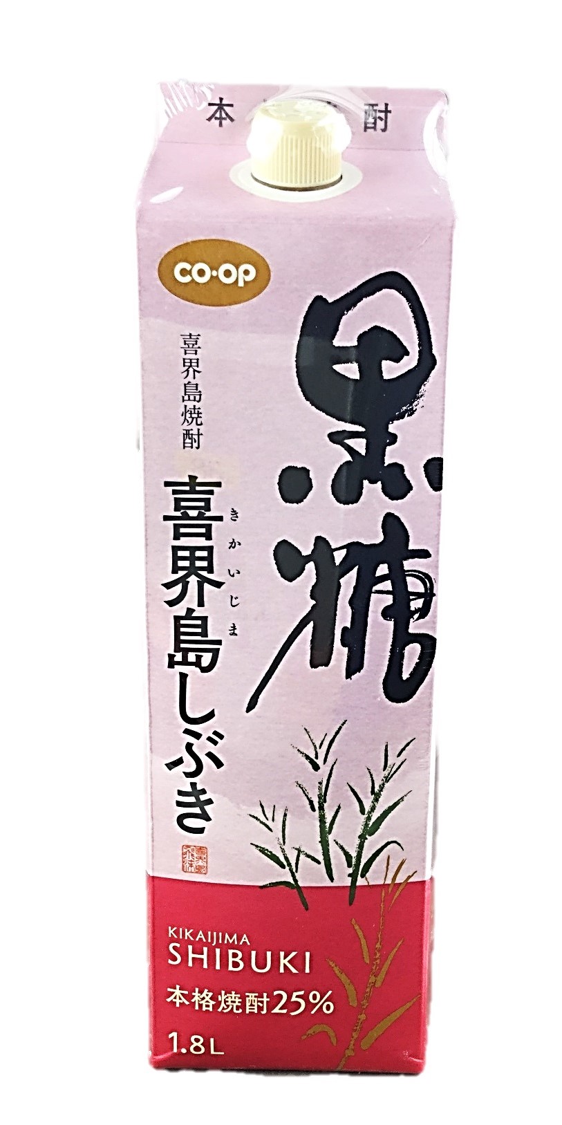 喜界島黒糖焼酎1800ml コープ