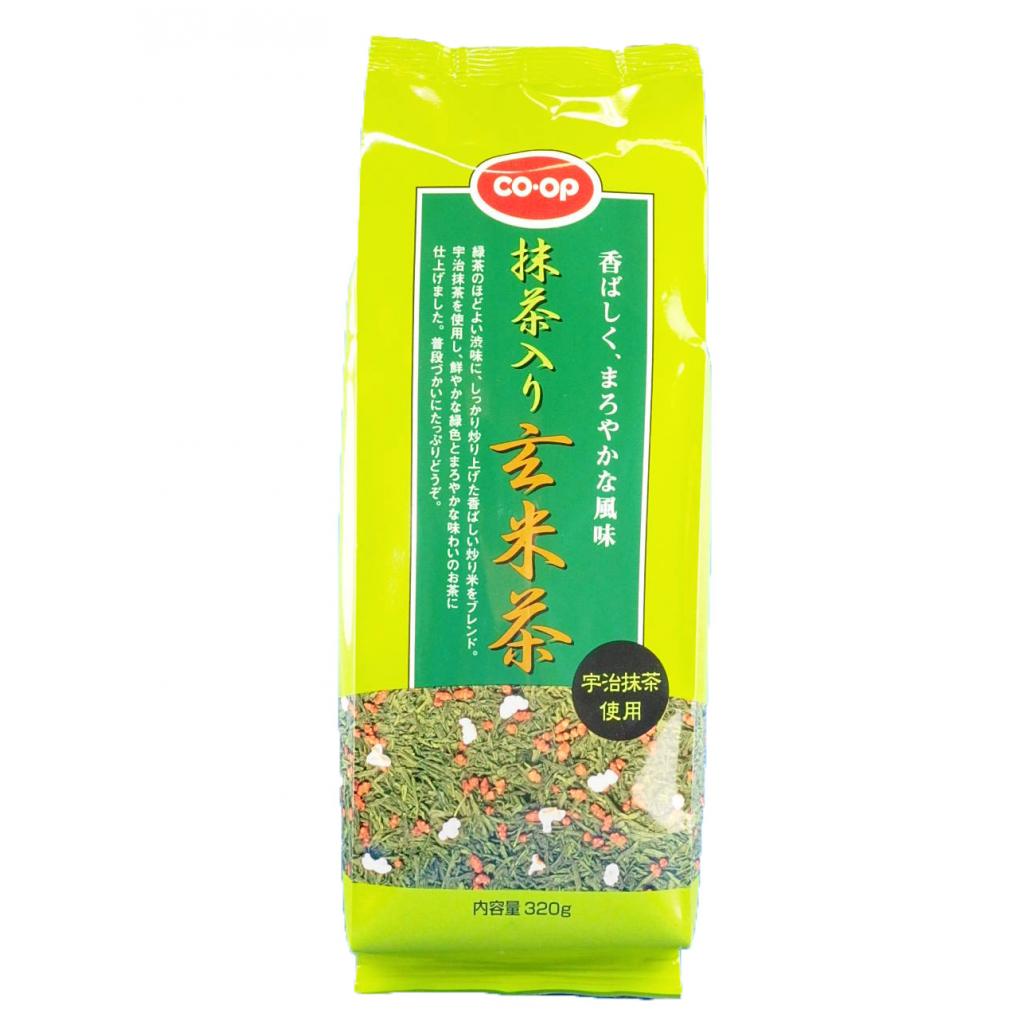 抹茶入り玄米茶320g コープ