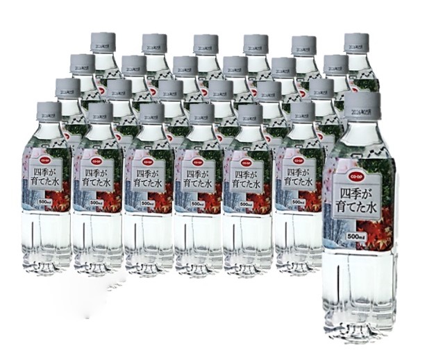四季が育てた水ケース500ml×24 コ
