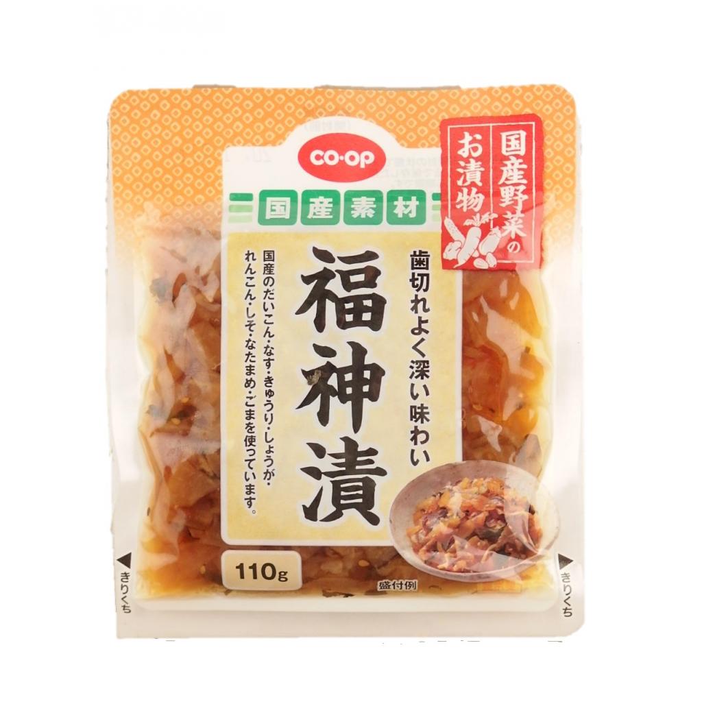 国産野菜のお漬物 福神漬 110g コー