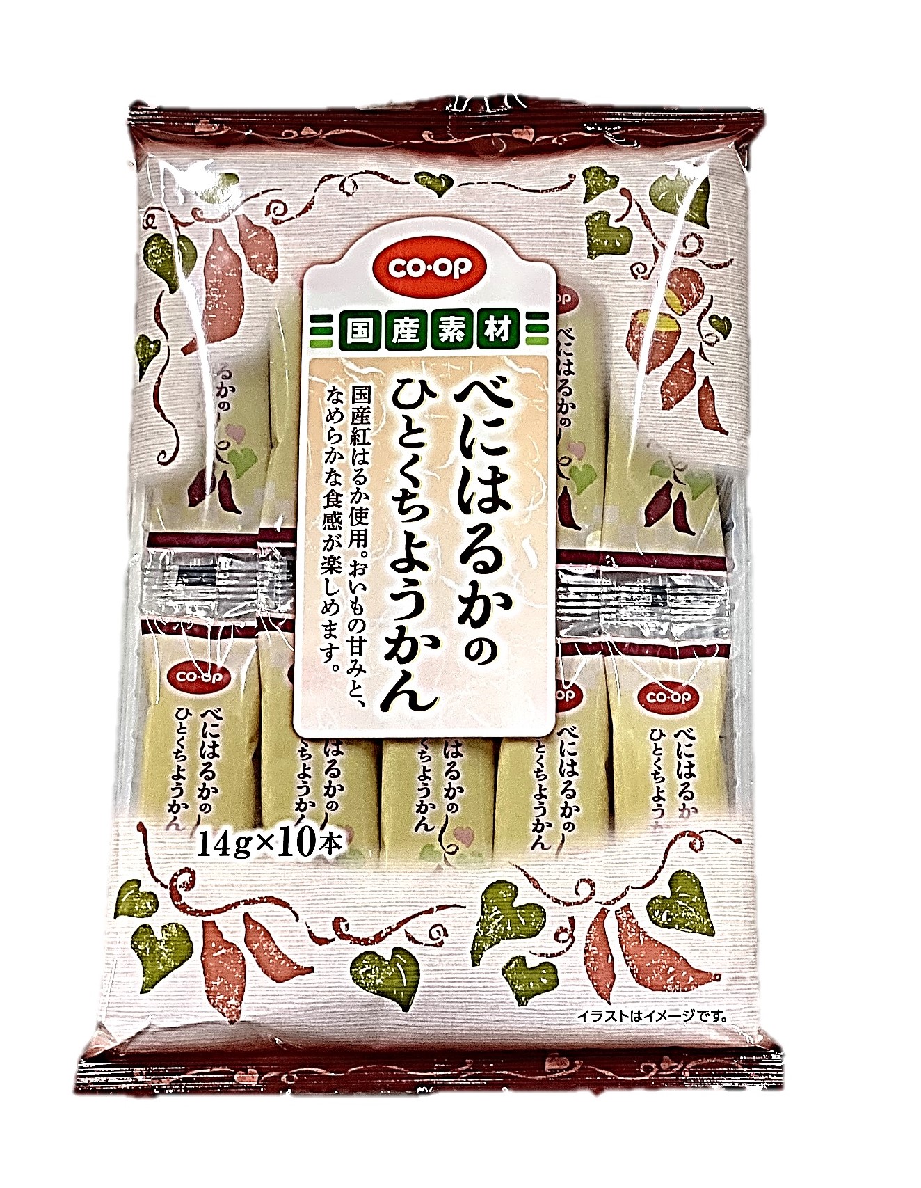 べにはるかのひとくちようかん14g×10