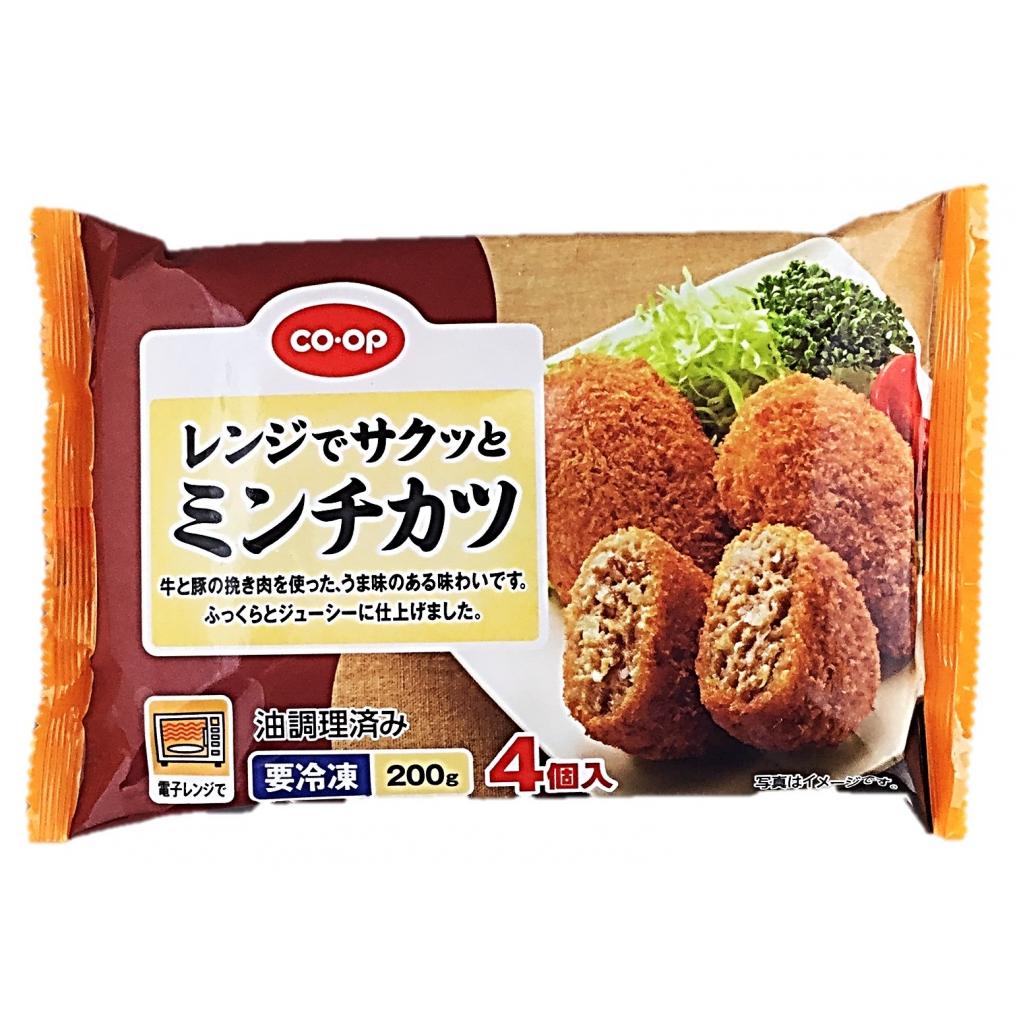 レンジでサクッとミンチカツ4個入 コープ