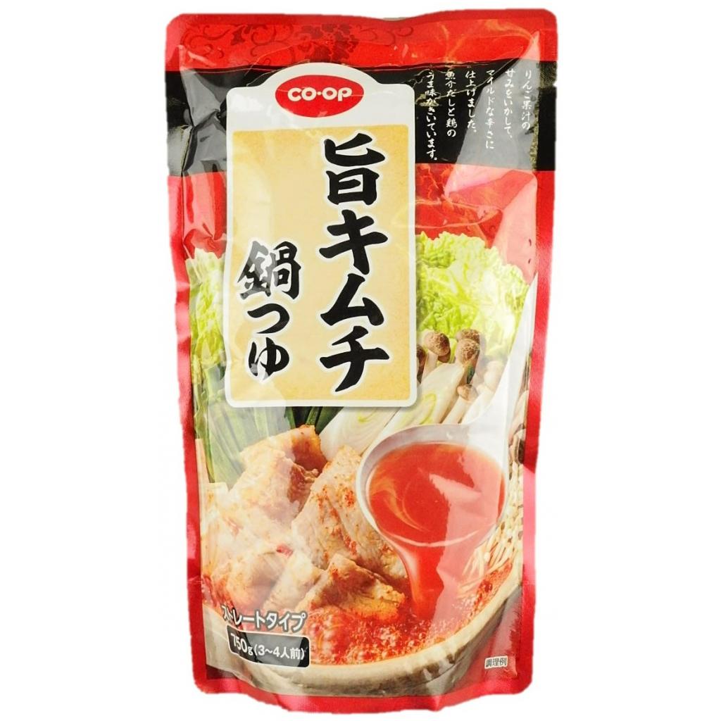 旨キムチ鍋つゆ750g コープ