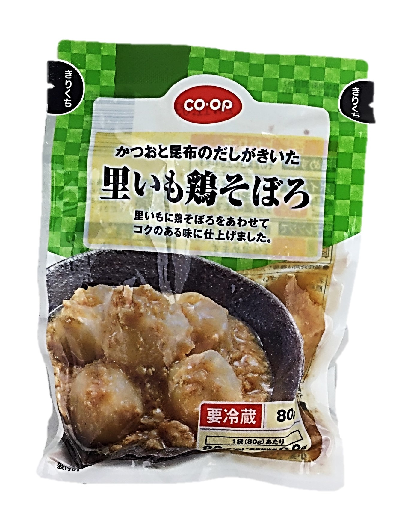 里いも鶏そぼろ80g コープ