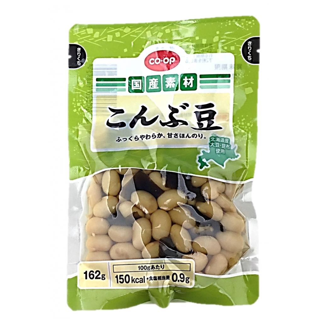 こんぶ豆162g コープ