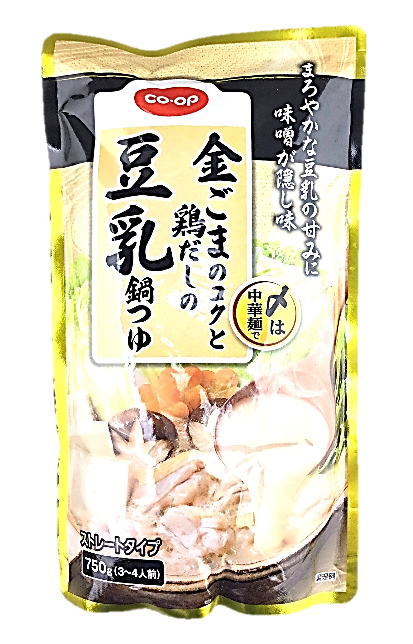 金ごまのコクと鶏だしの豆乳鍋つゆ750g