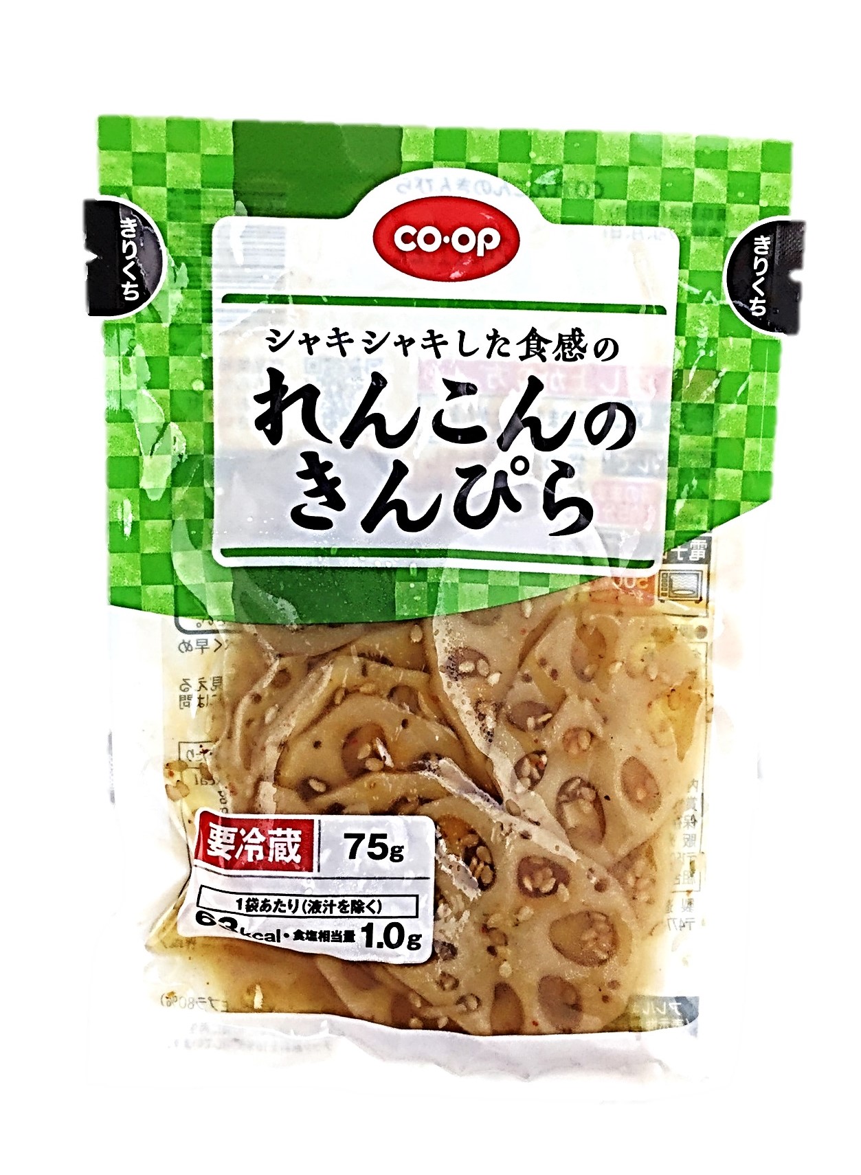 れんこんのきんぴら75g コープ