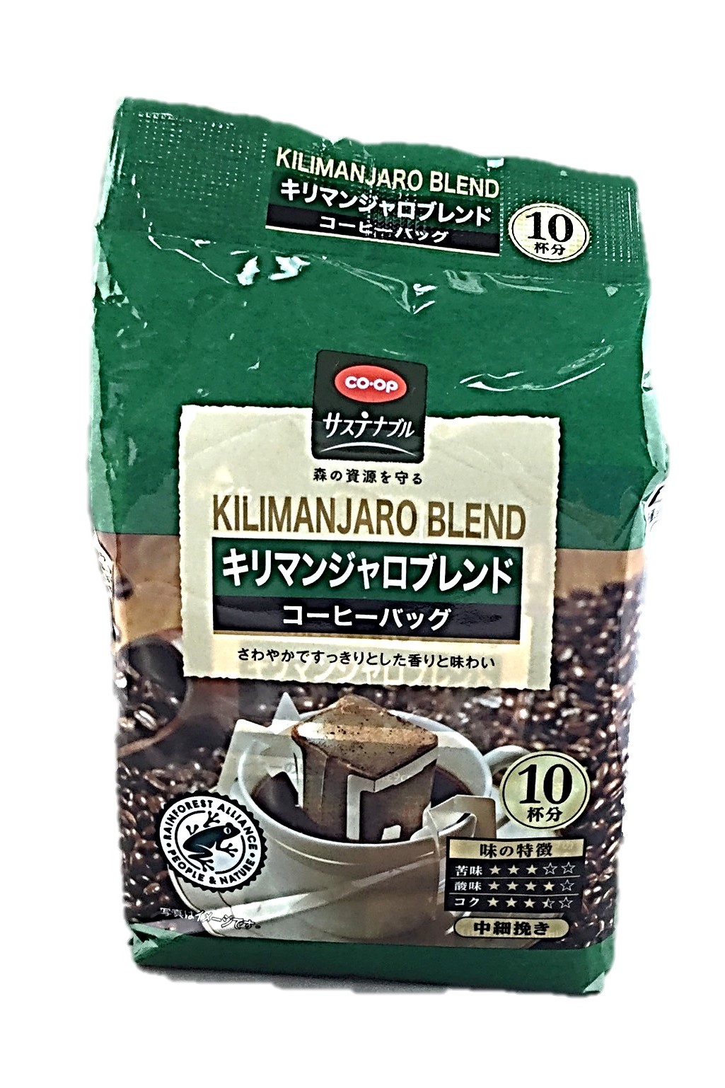 コーヒーバッグキリマンジャロブレンド10