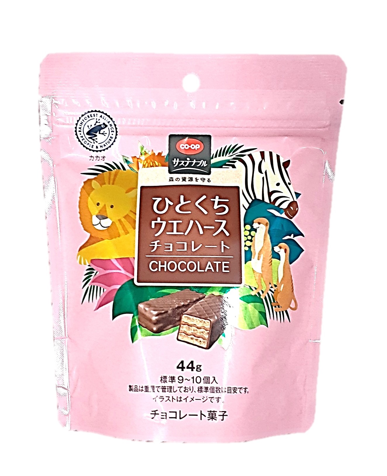 ひとくちウエハースチョコレート44g コ