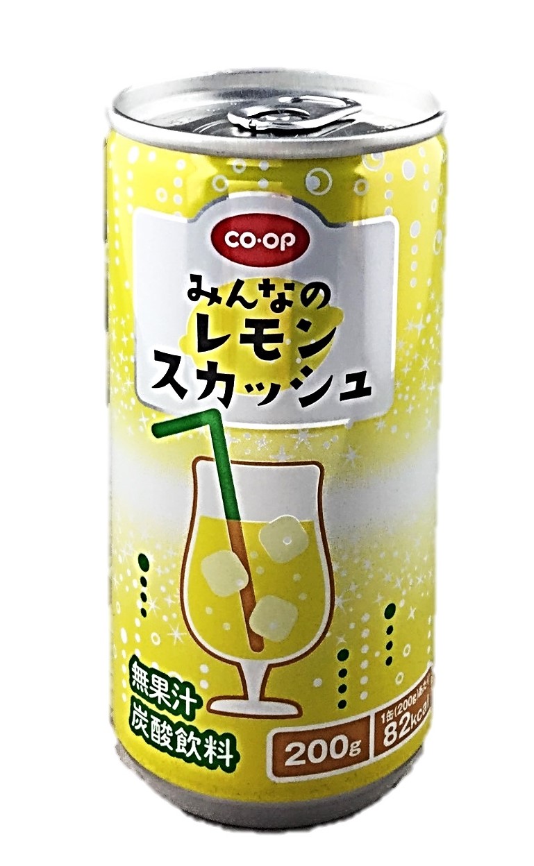 みんなのレモンスカッシュ200g コープ