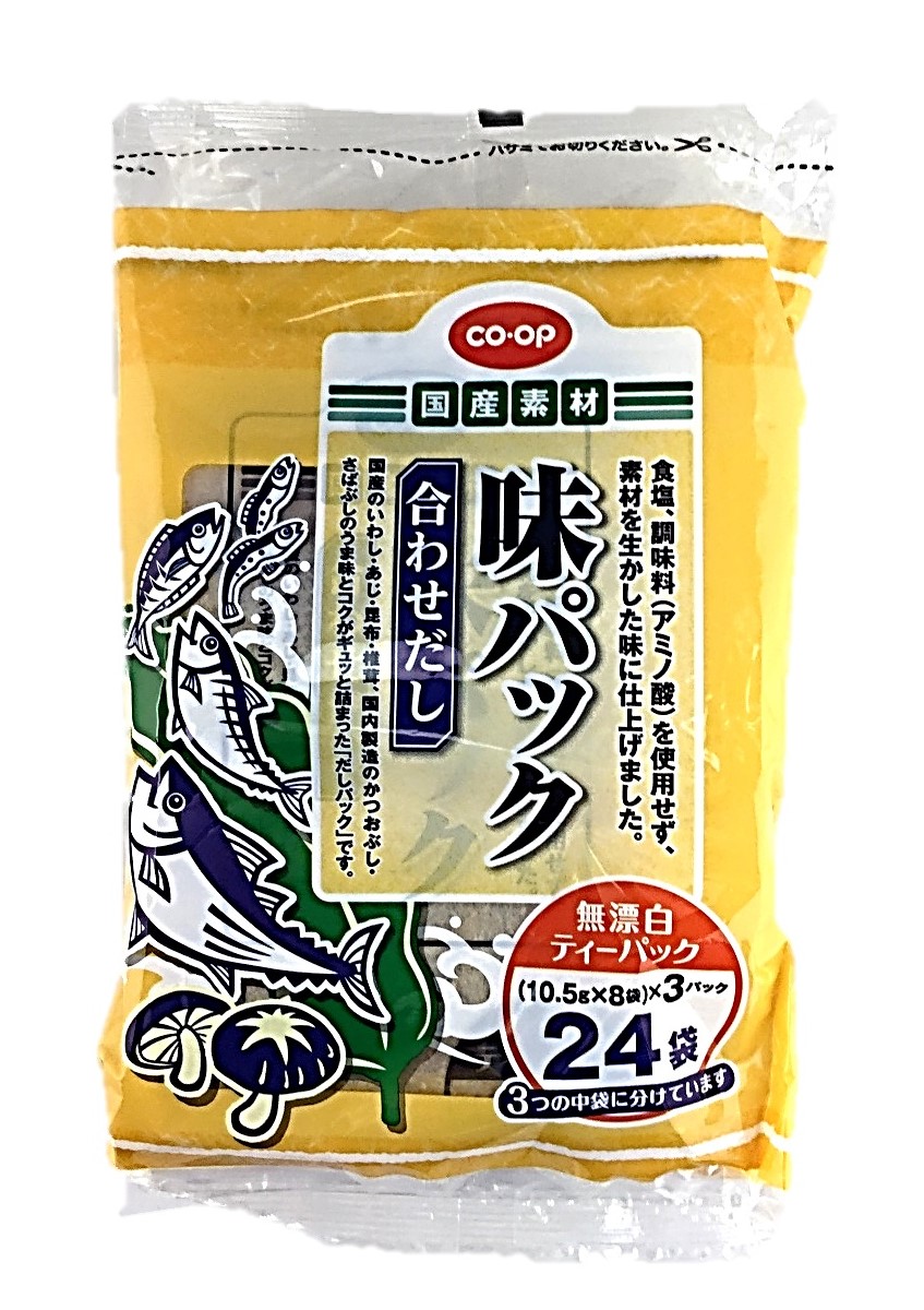 味パック 合わせだし24袋 コープ