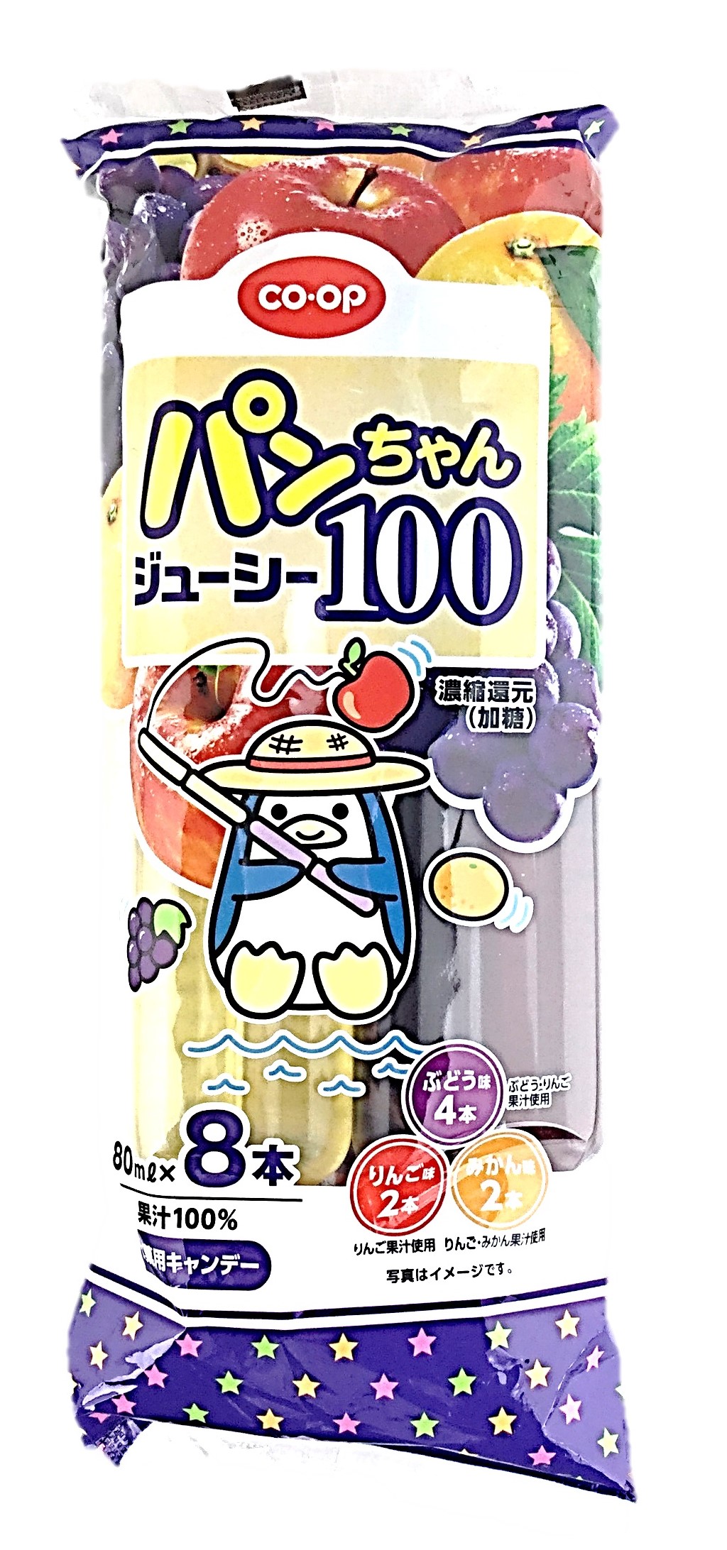 パンちゃん ジューシー10080ml×8