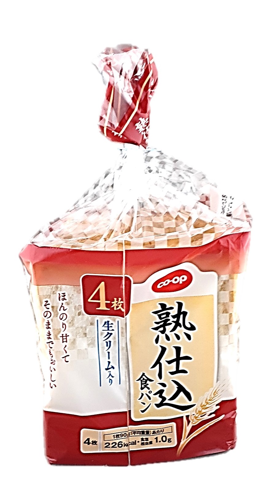 熟仕込食パン4枚 コープ